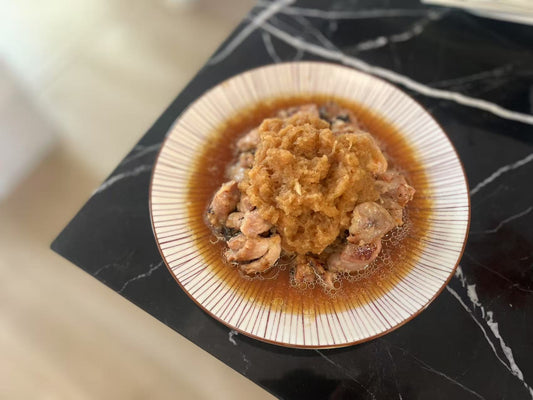 鶏のさっぱりおろしレモン醤油