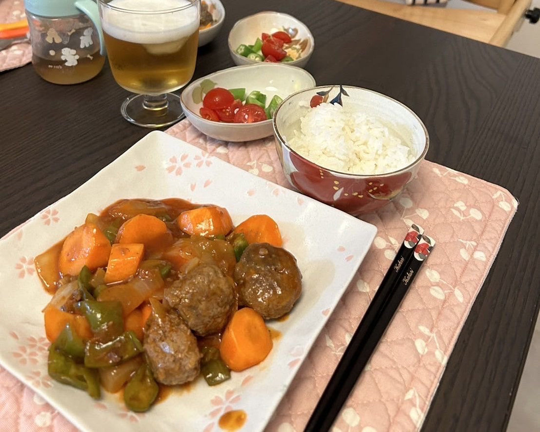 ミートボール酢豚