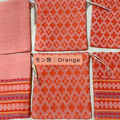 ミャンマー彩り巾着